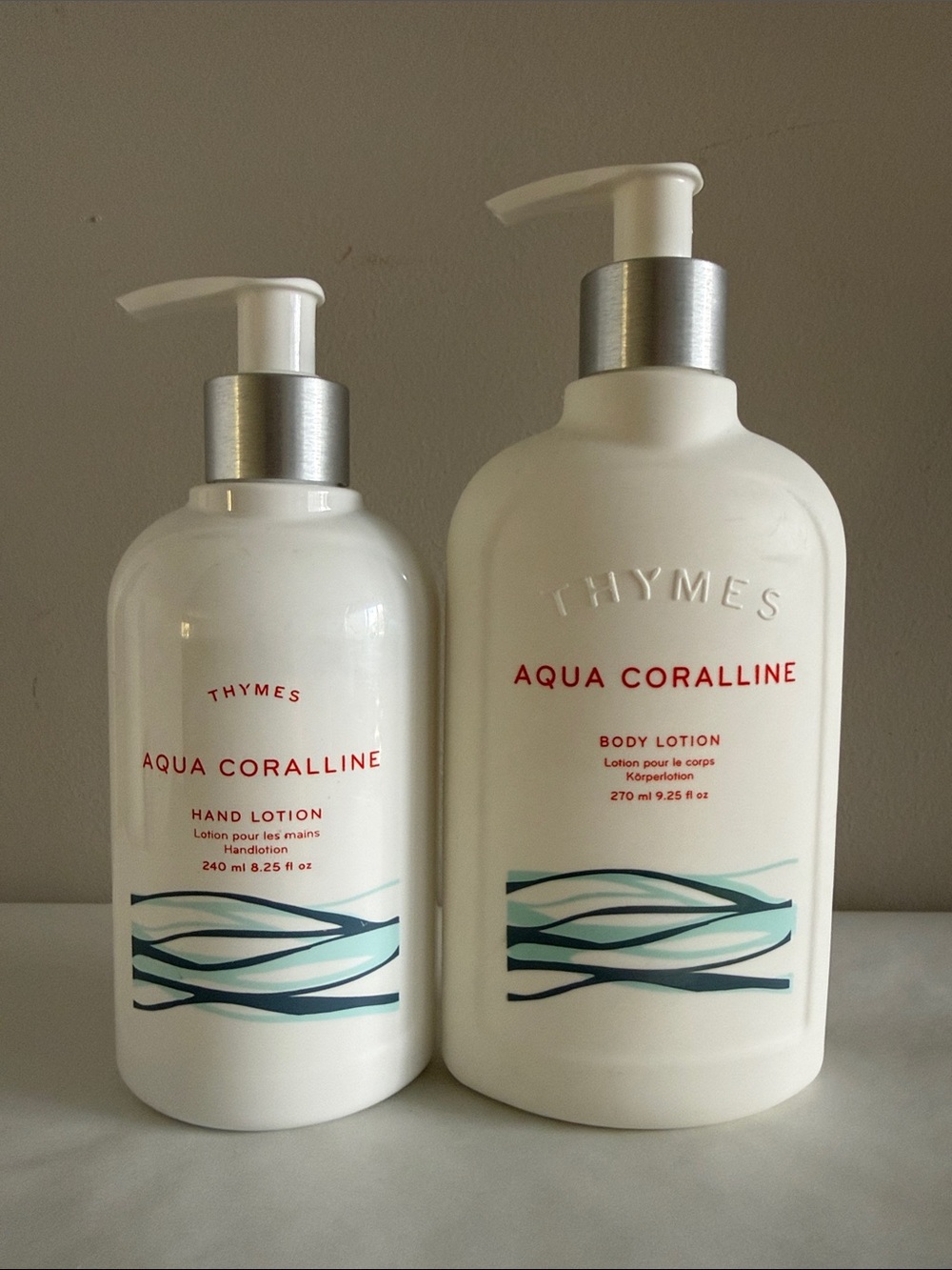 Promotion Aqua Coralline Hand & Body Lotion  Hand Lotion8.25oz Body Lotion9.25oz